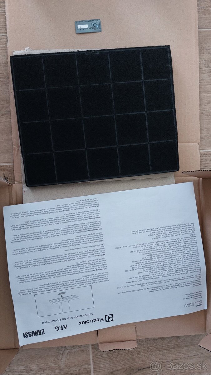 Filter na digestor model ECFB01 na electrolux aeg zanussi - 3