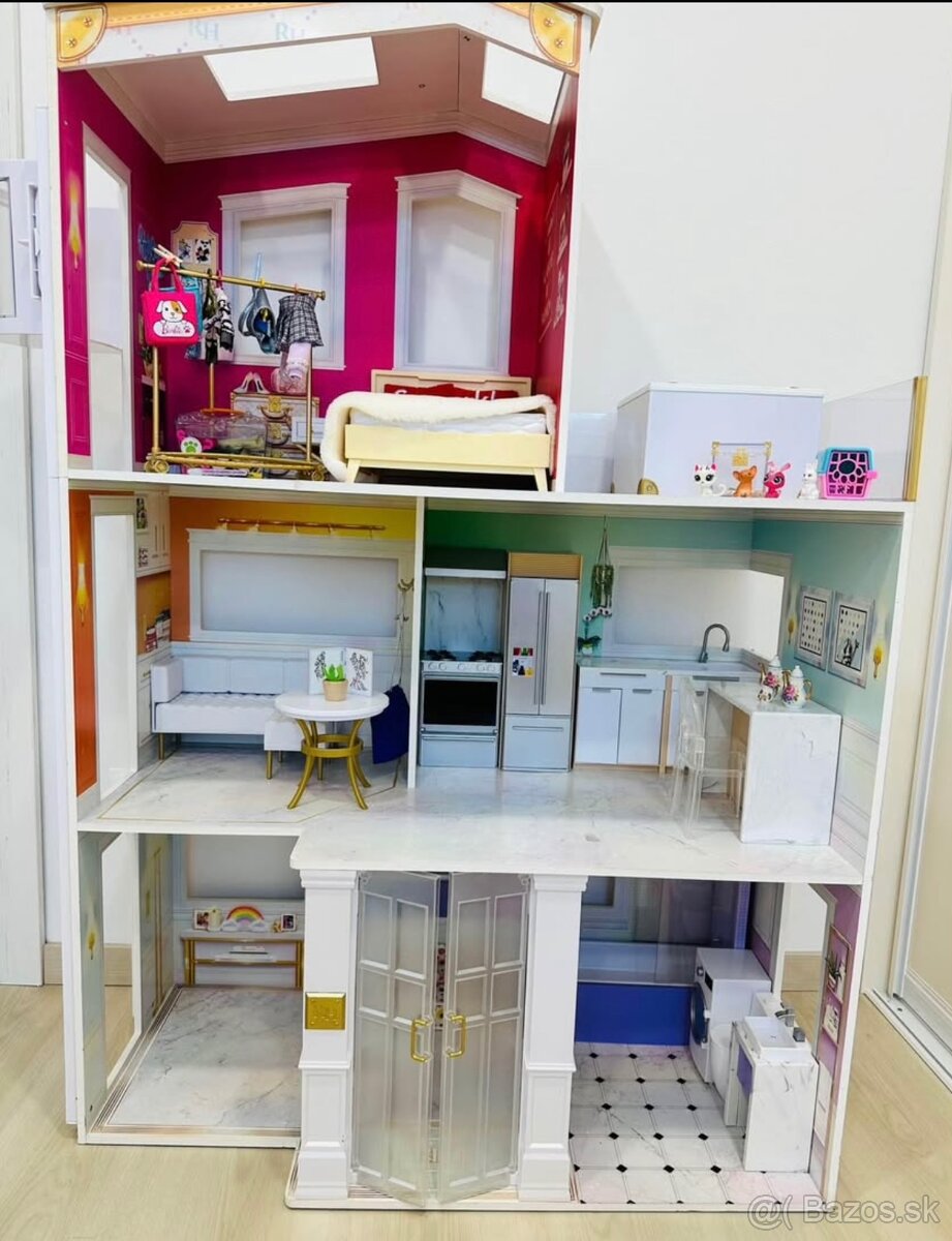 Rainbow high domcek a bábiky - 3