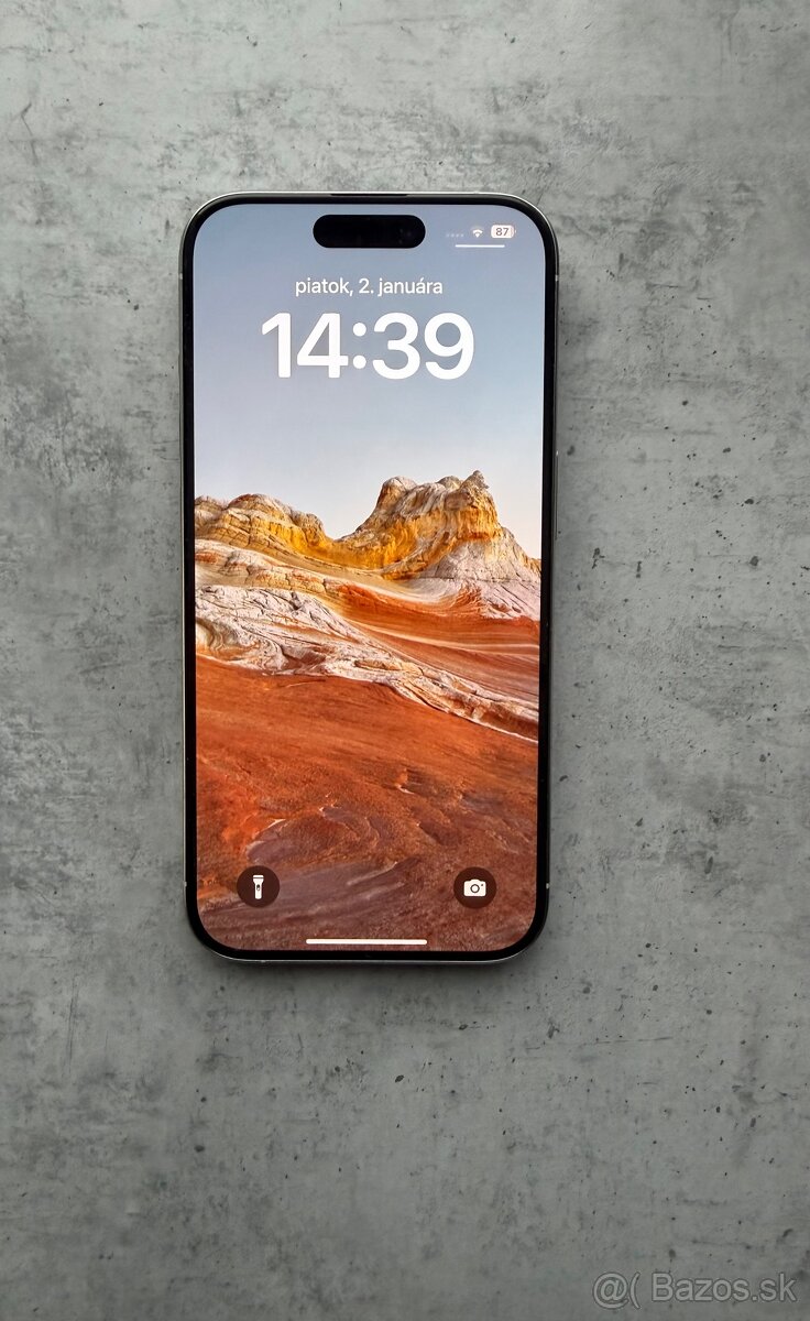 Iphone 15 pro 128gb biely - 3