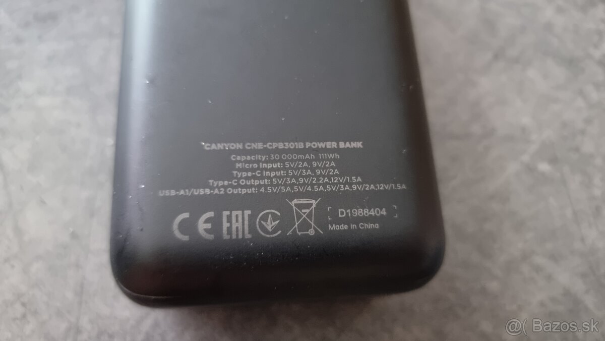 Powerbanka 30000mah - 3