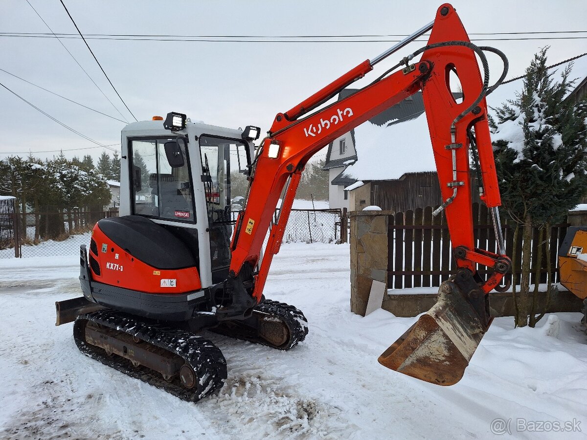 Minibager Kubota kx 71-3 - 3