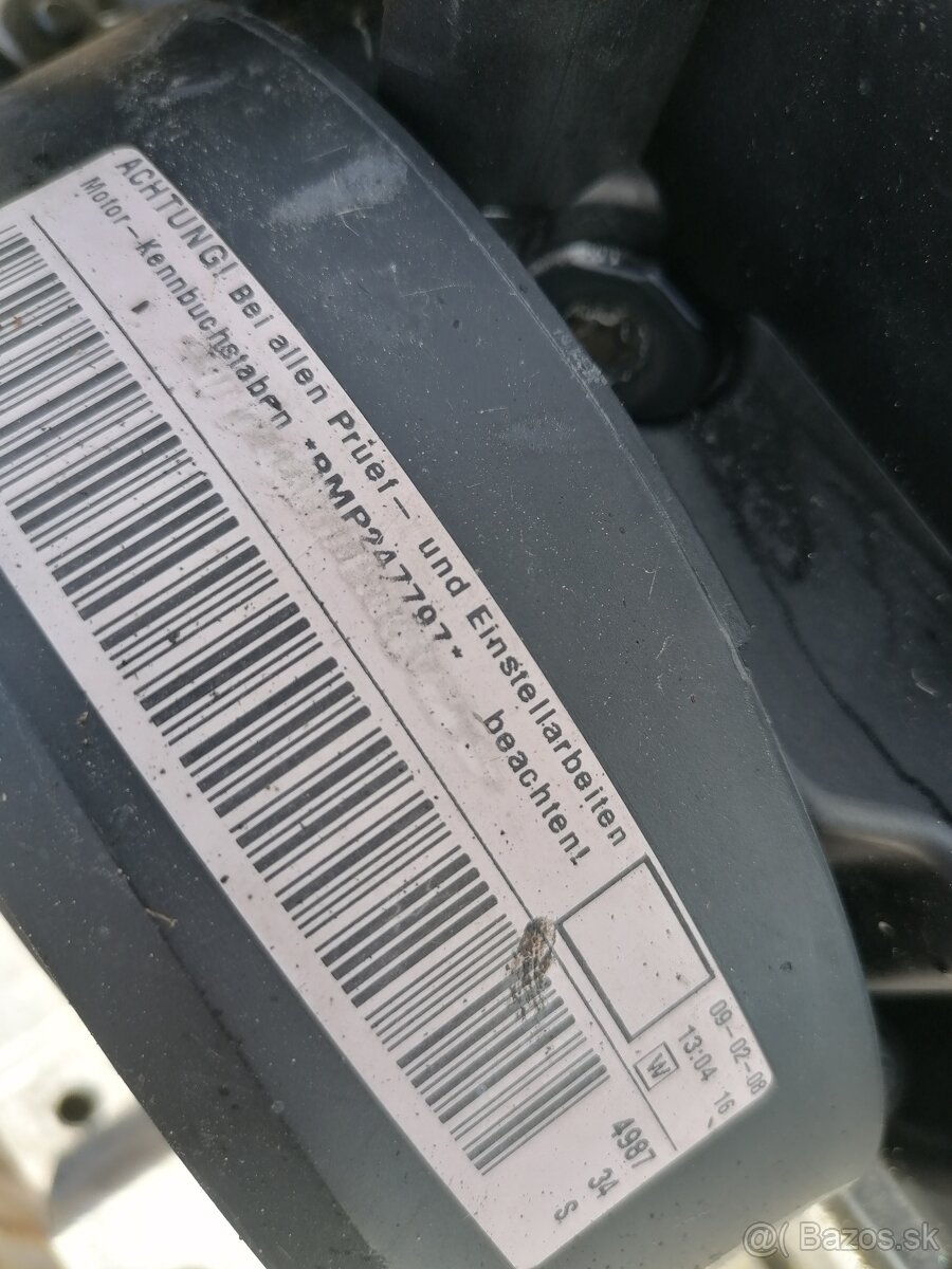 Motor 2.0 tdi kód BMP - 3