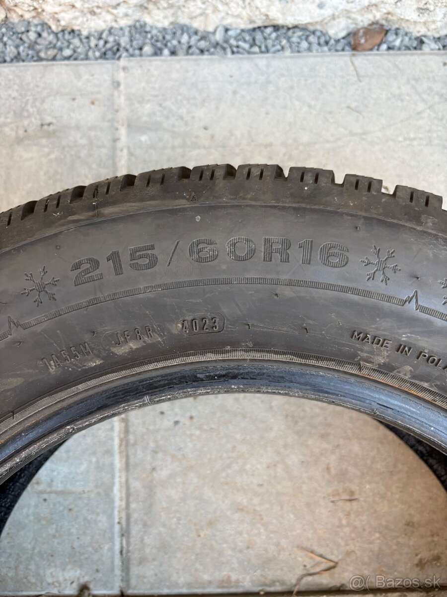 Predám zimné gumy 4ks - 3