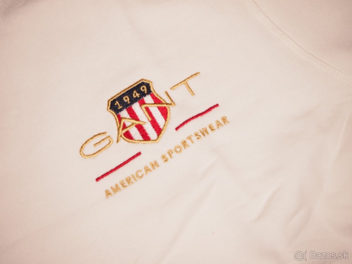 Gant pánska mikina biela - 3