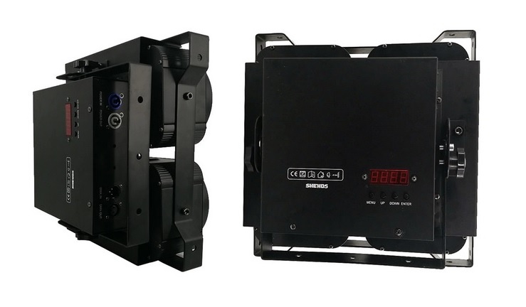 Predám LED blinder - teplá+studená 400W 2KS - 3