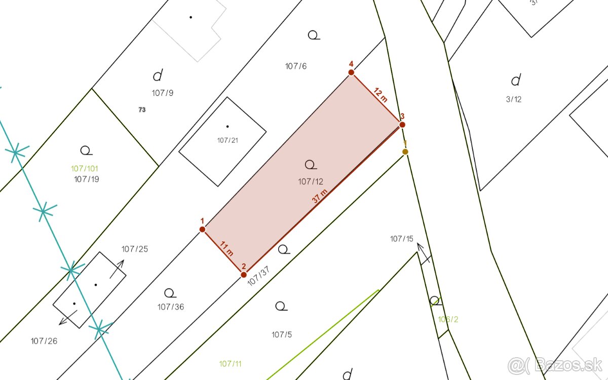 Stavebný pozemok 528 m2 - 3