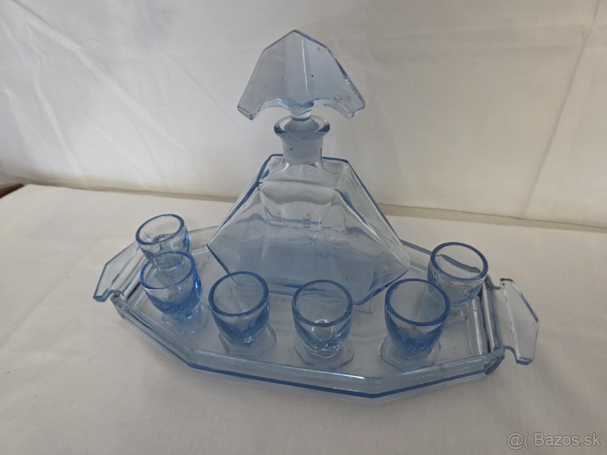 Art deco - likérová súprava. - 3