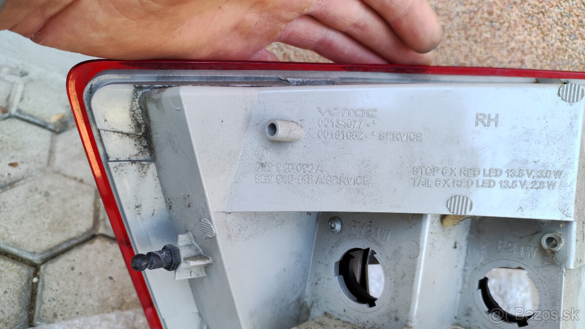 P. zadné svetlo octavia III combi - 3