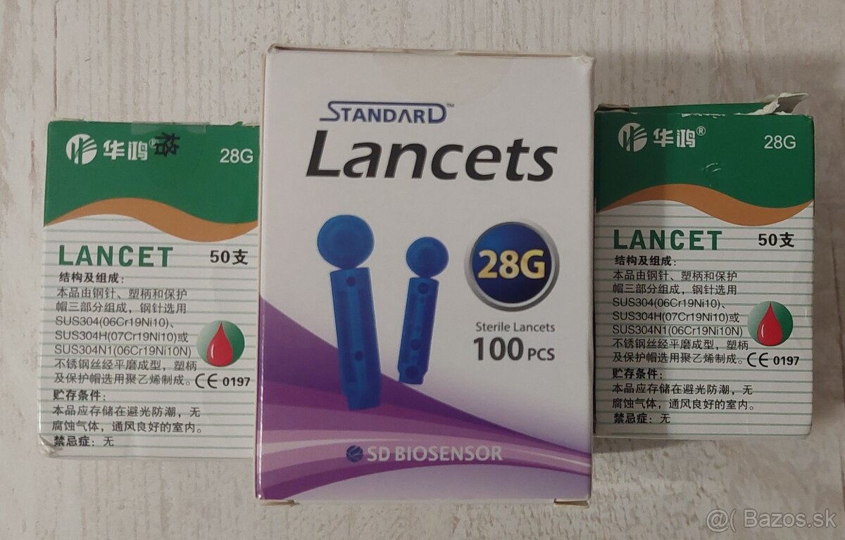 MultiCare IN 3v1-cholesterol, cukor, triglyceridy + lancety - 3