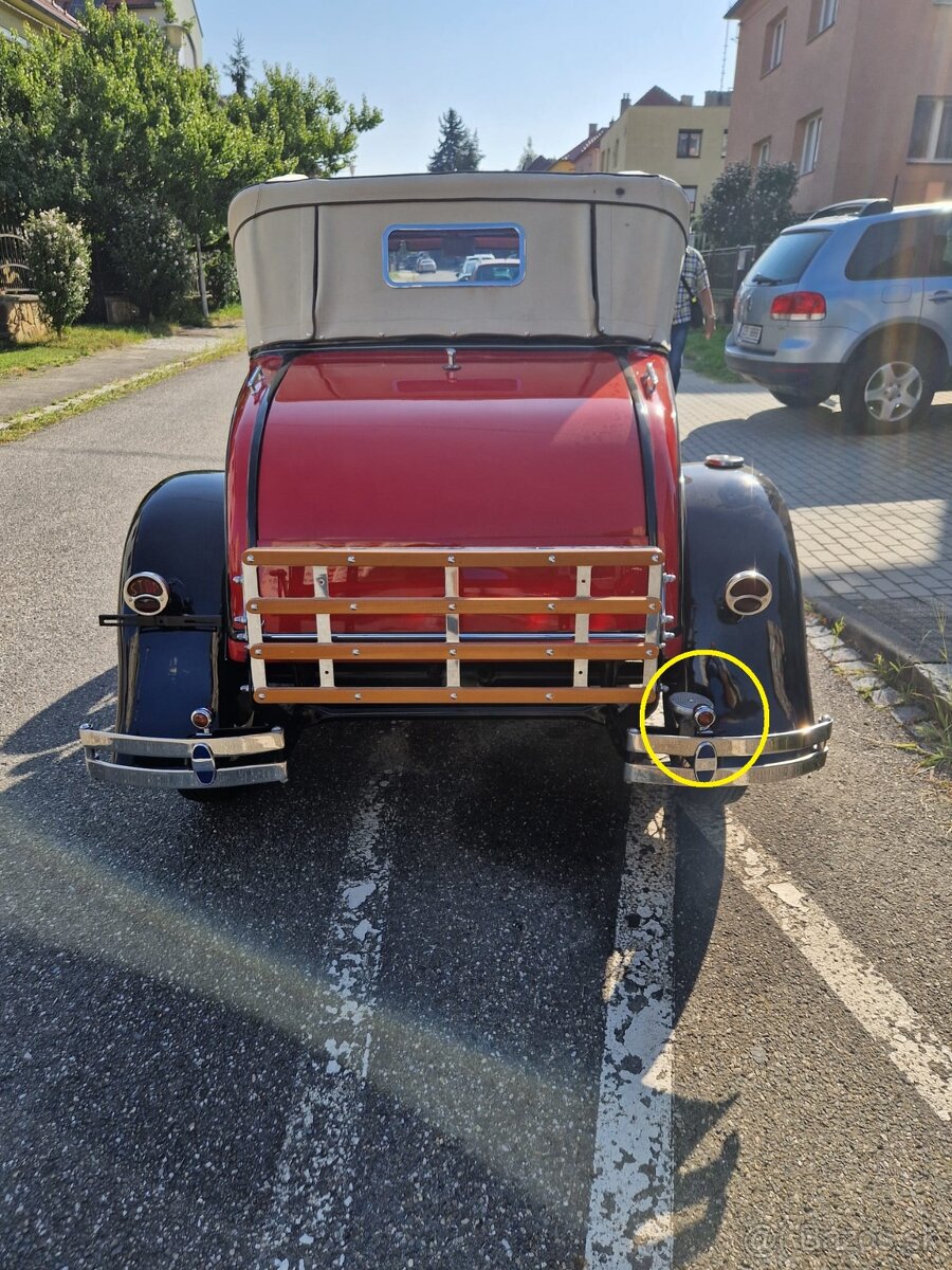 kovové blinkry pro veterány - chromované - 3