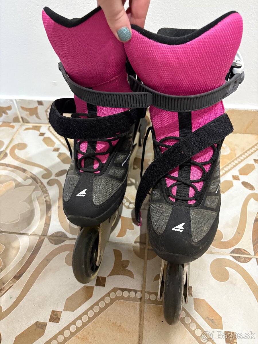 Rollerblade dámske ružové korčule - 3