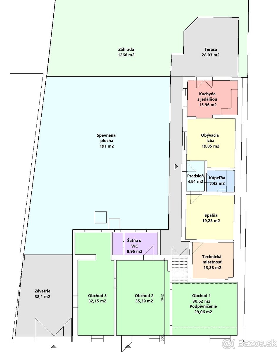 Rodinný dom s obchodným priestorom - 3