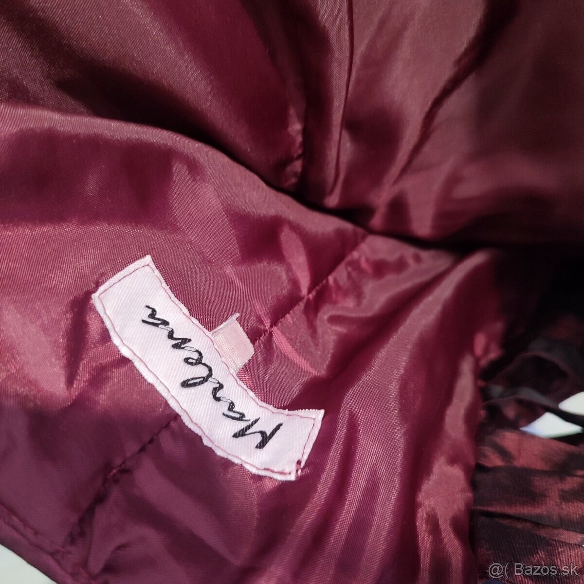 Vinovo červene šaty - 3