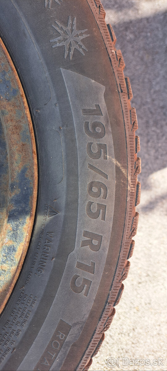 195/65/15 zimne - 3