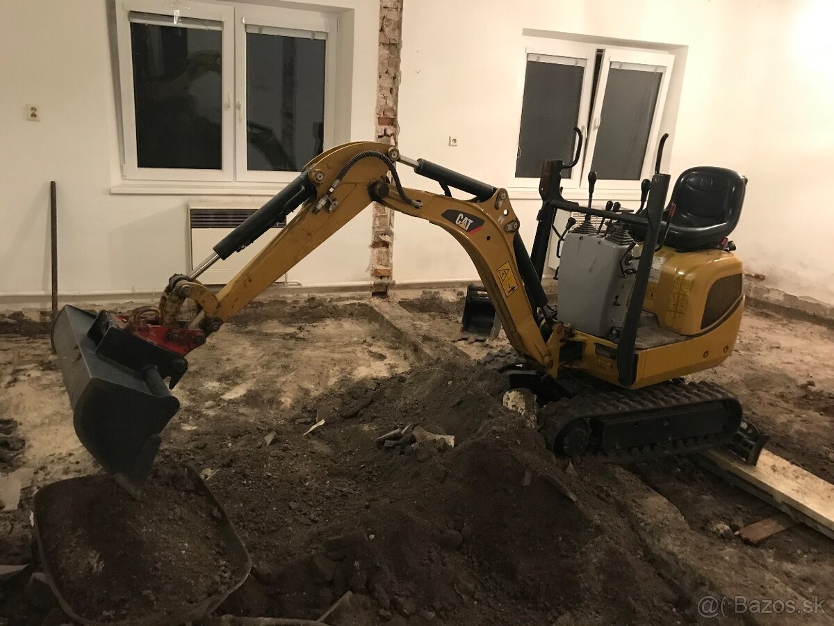 Zemne vykopove prace minibagrom - 3