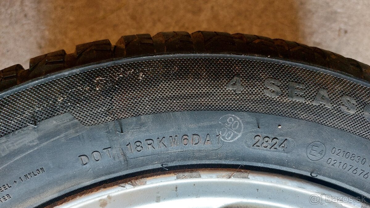Predám pneumatiky 215/55 r16 - 3