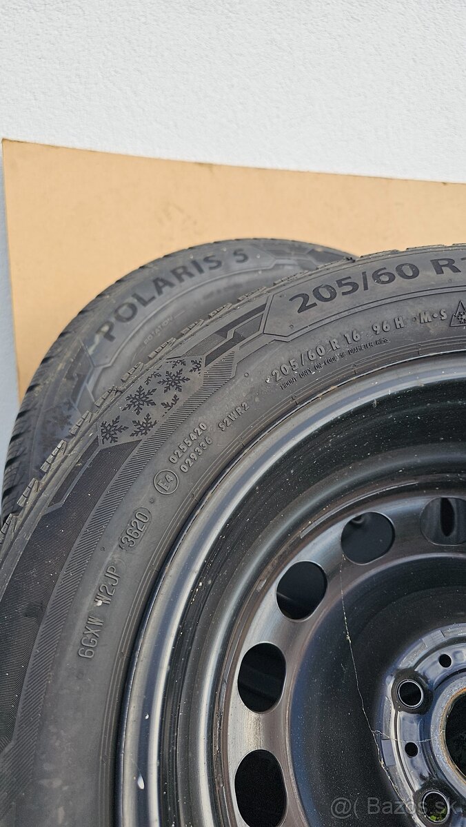 Zimné kolesá 205/60 R16 - 3
