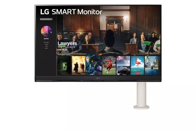 Monitor LG 32SQ780S-W biely - 3