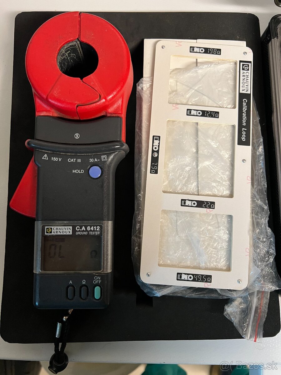 Kliešťový merač uzemnenia CA 6412 - 3