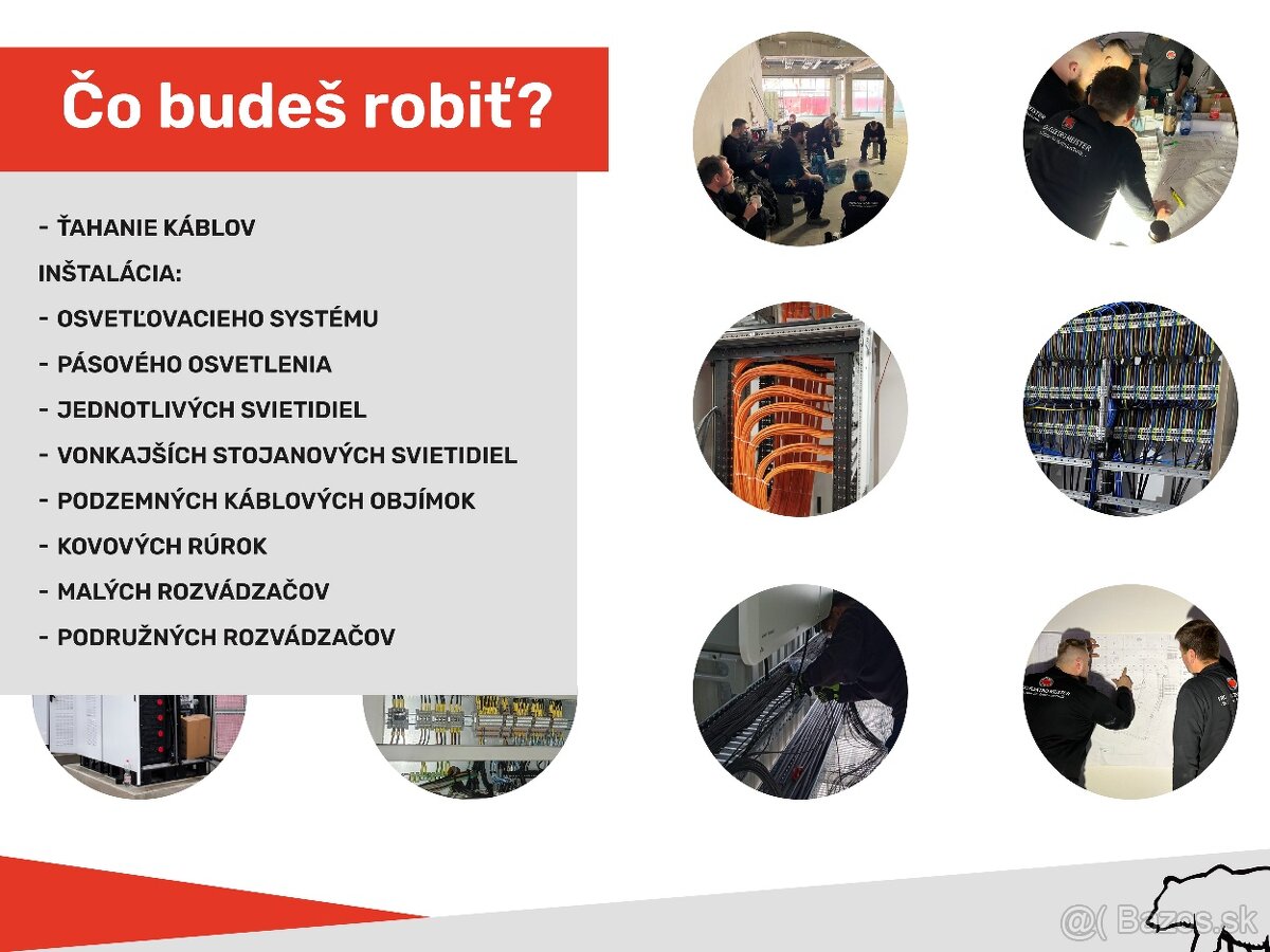 Elektrikár Nemecko – živnosť 20–28 €/h - 3