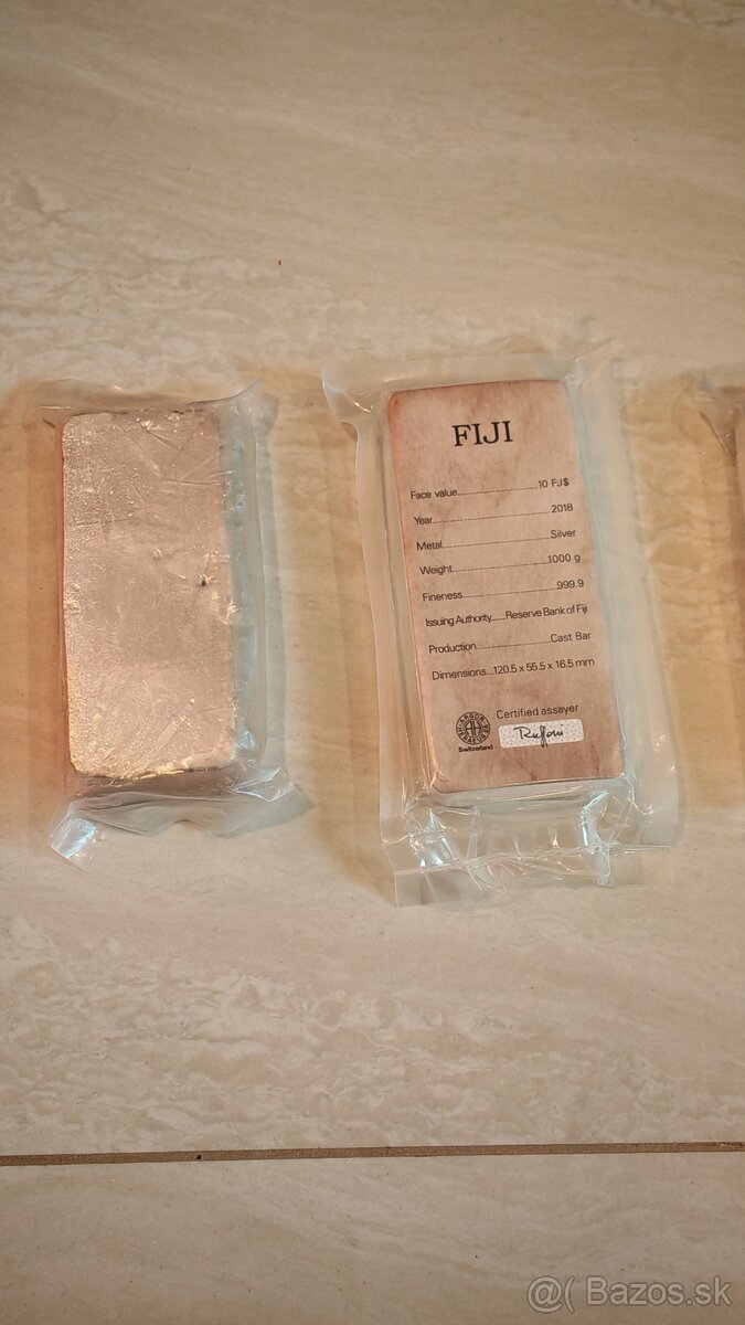 Strieborné tehličky 1kg - 3