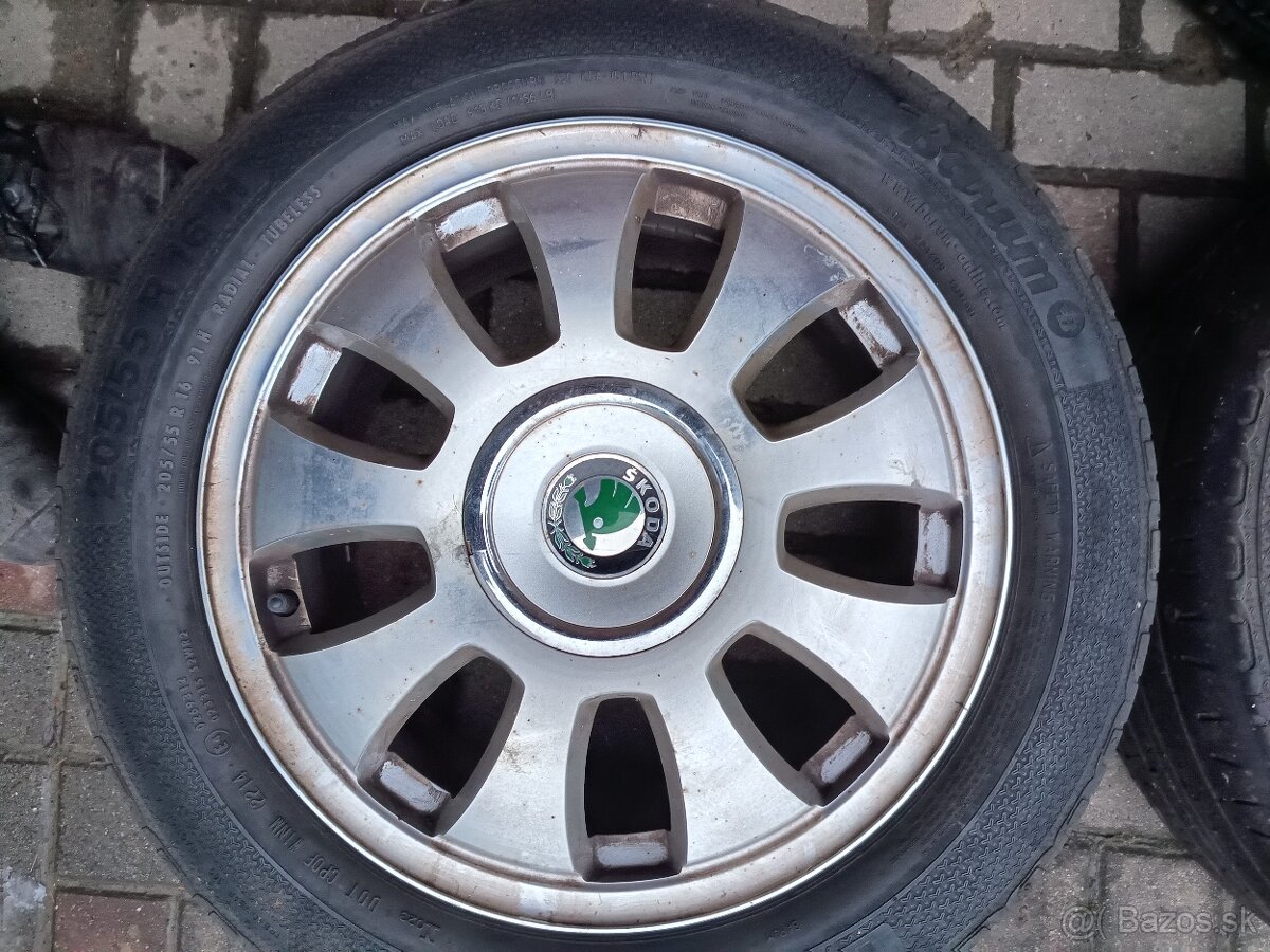 Originál disky R16 škoda - 3