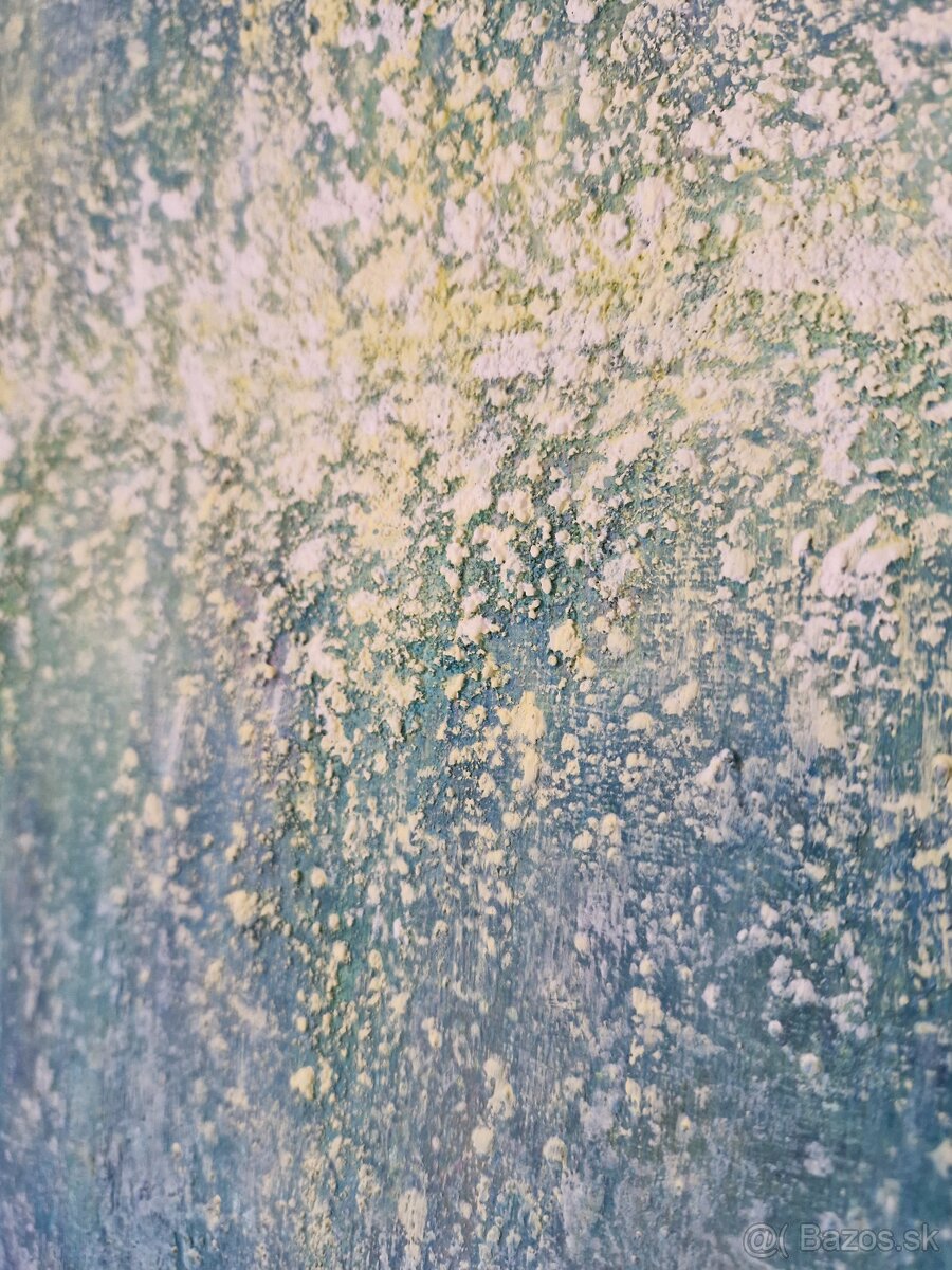 Abstraktný obraz štrukturovaný 60x60 L - 3