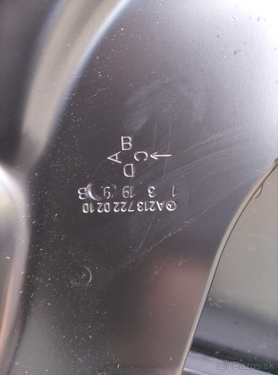 Mercedes e 213 dvere práve predné - 3