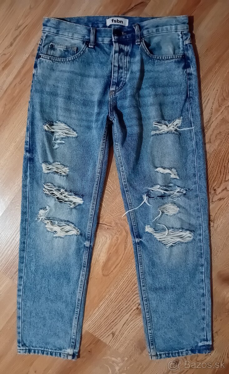 Pánske roztrhané rifle - 3