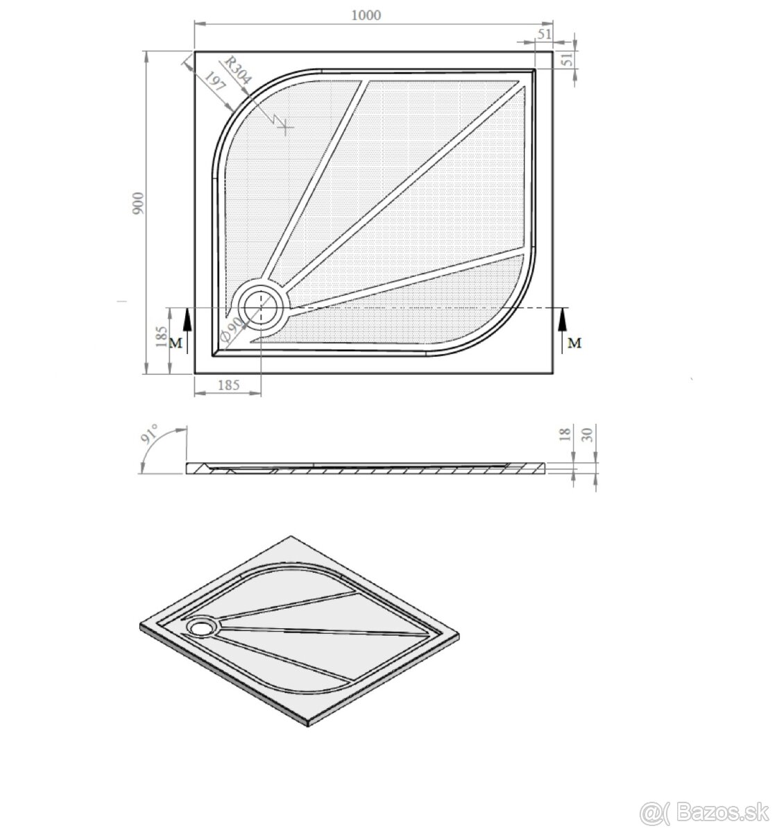 Sprchová vanička - 3