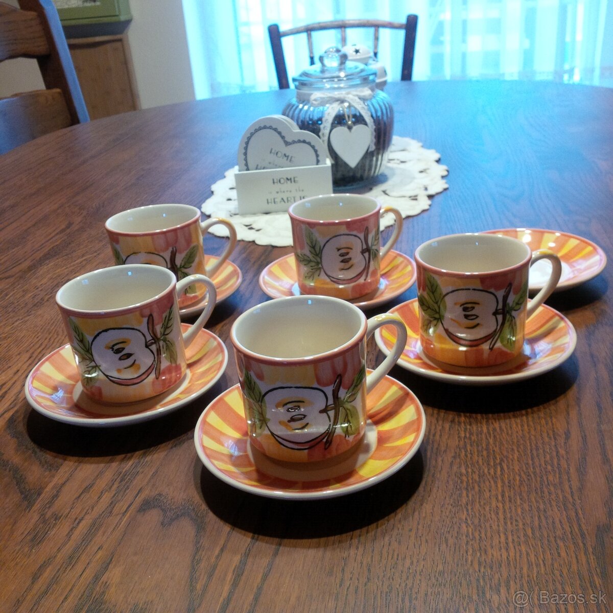 vidiecka čajová (kávová) súprava - 3