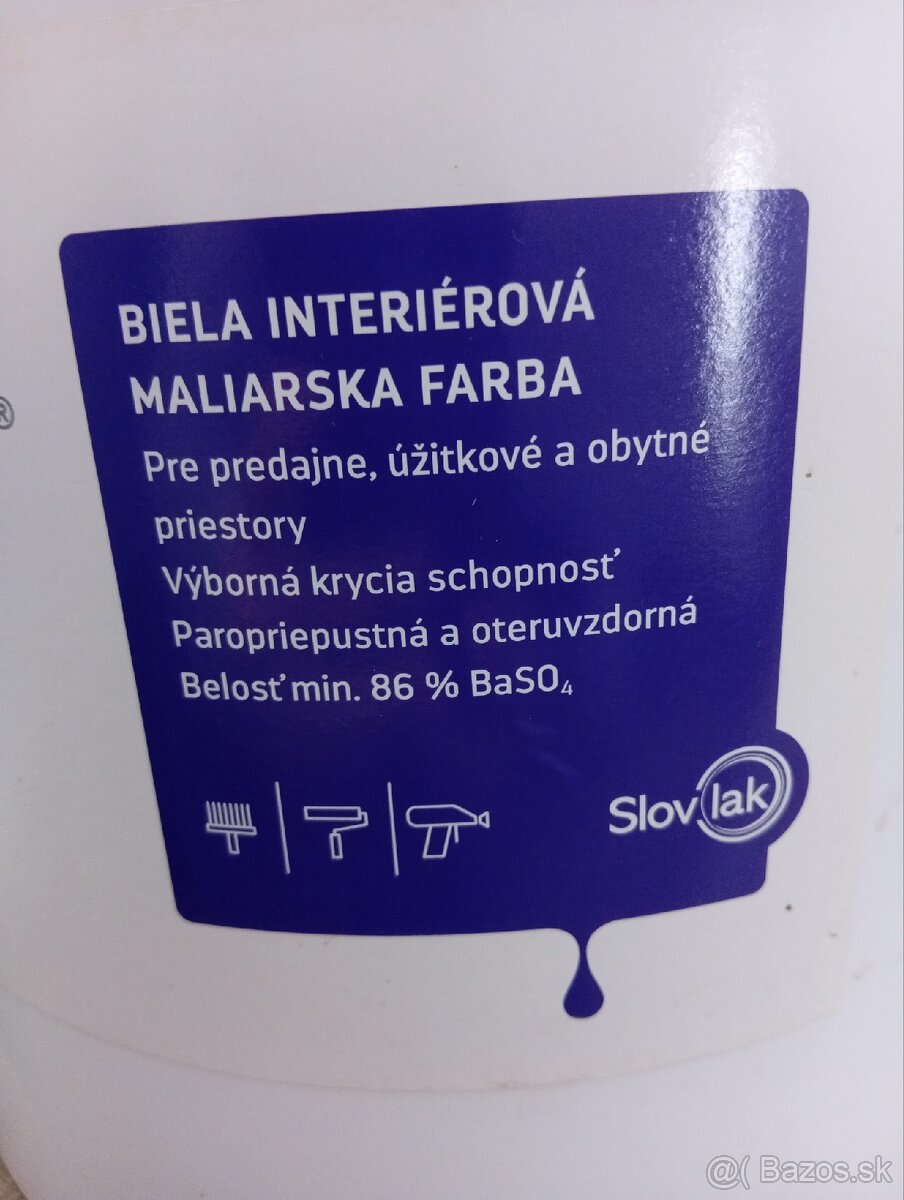 Biela interiérová farba - 3