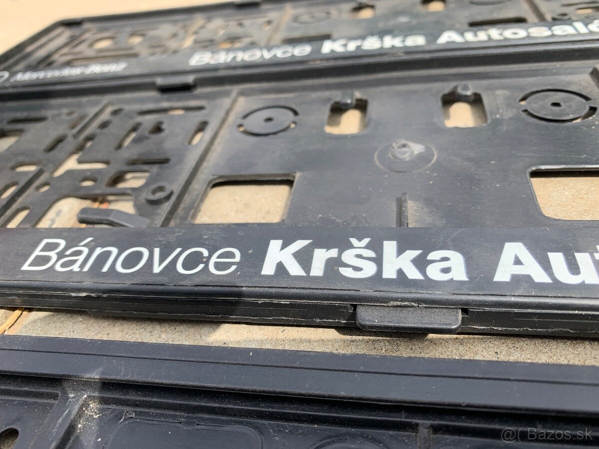 Držiak Špz alebo EVČ - 3