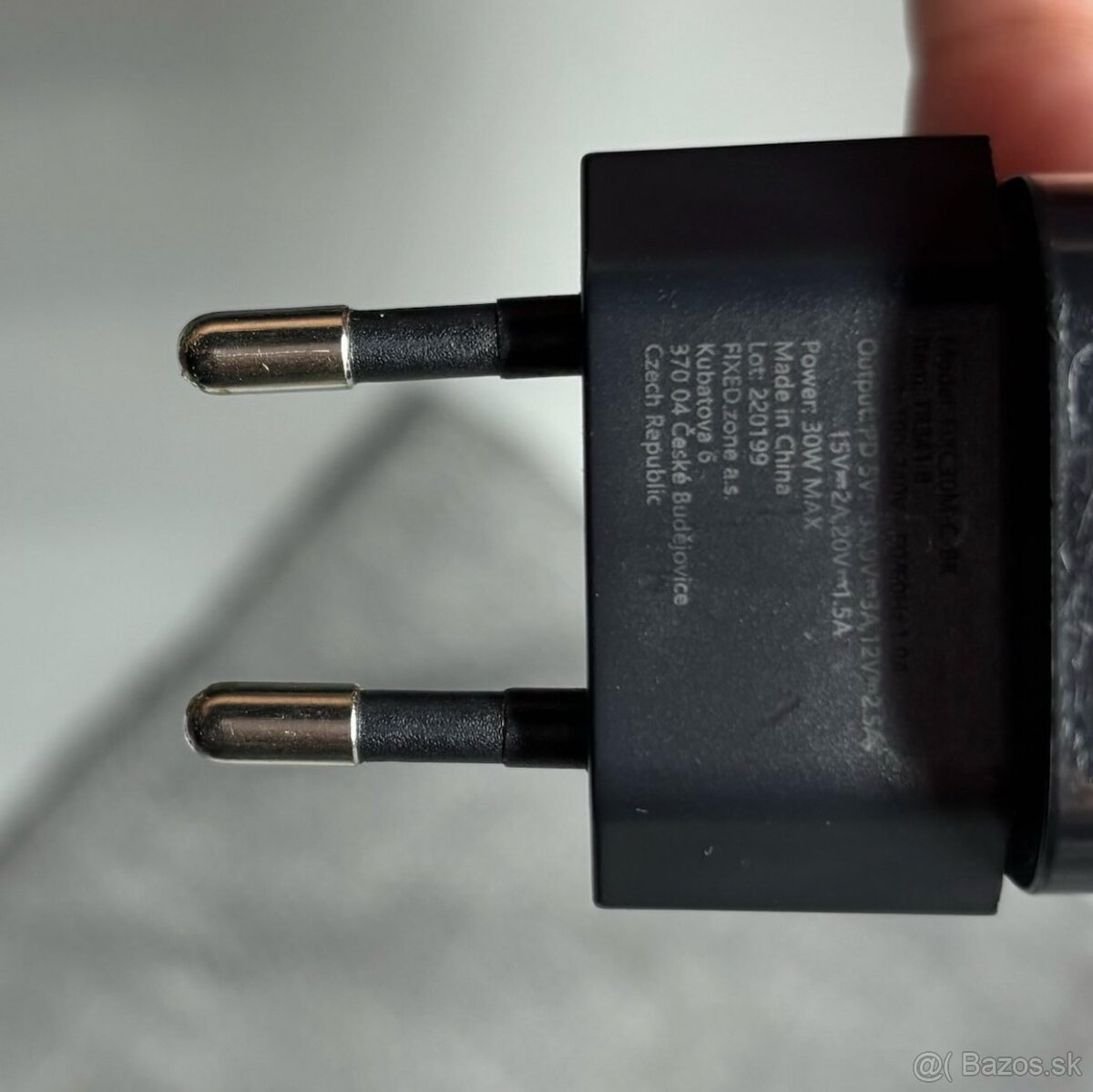 Predám adaptér na nabíjanie 30W usb C - 3