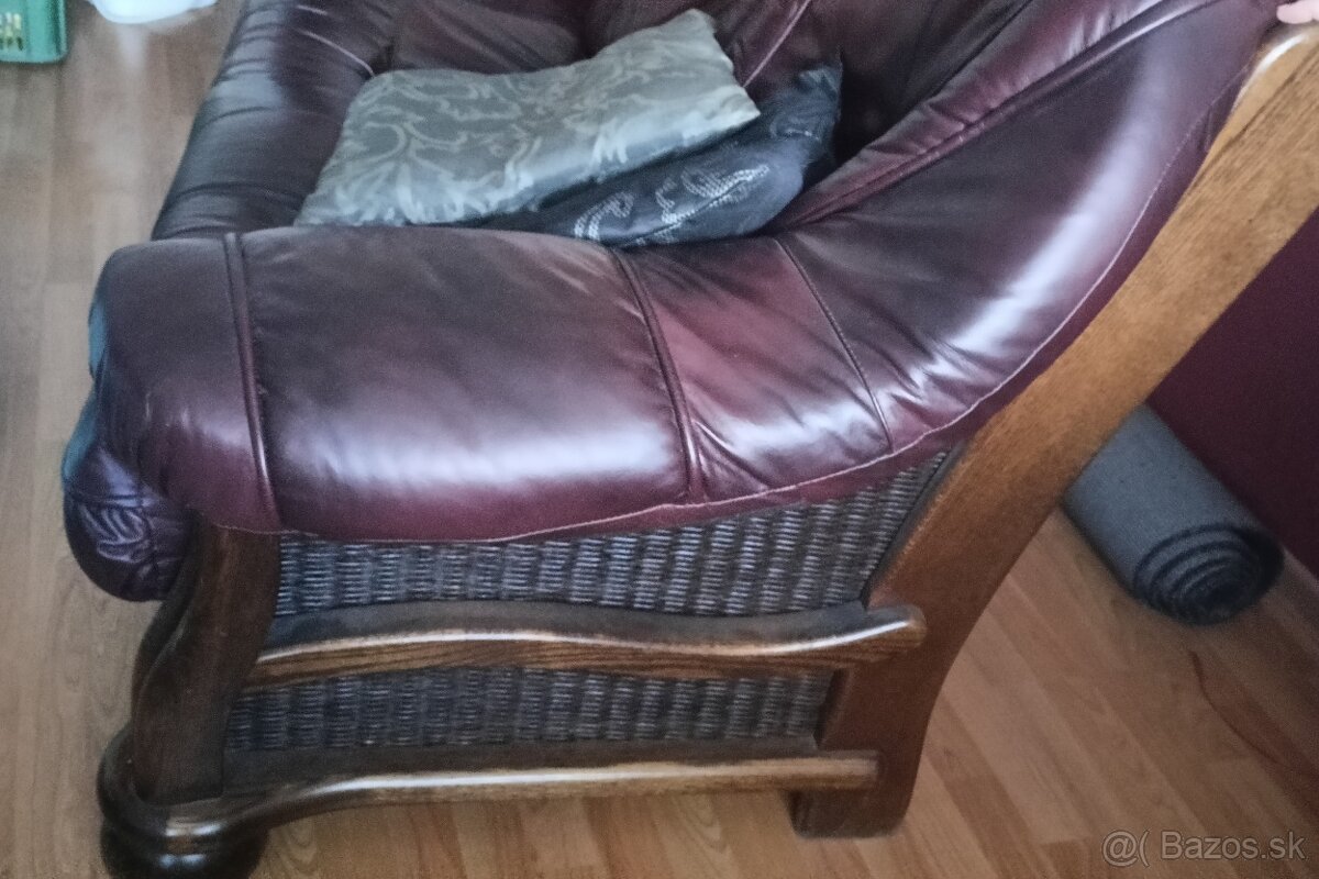 Kožená sedacka - 3