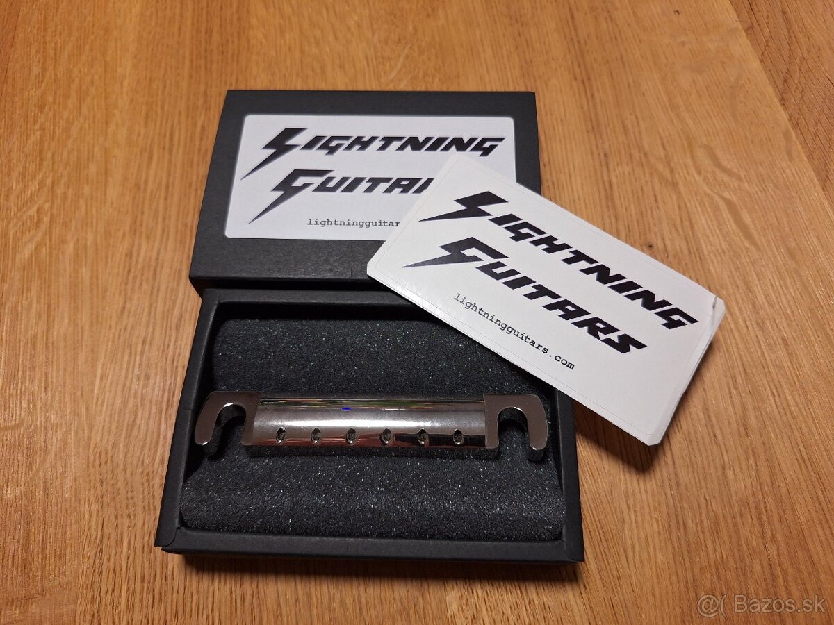 Nickel Plated Aluminium Tail Piece - Strunník - 3