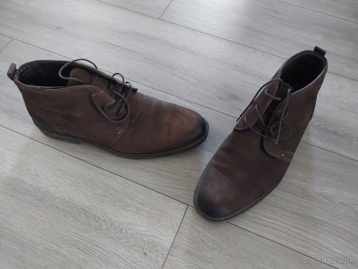 Kozene topanky Ecco 43 - 3