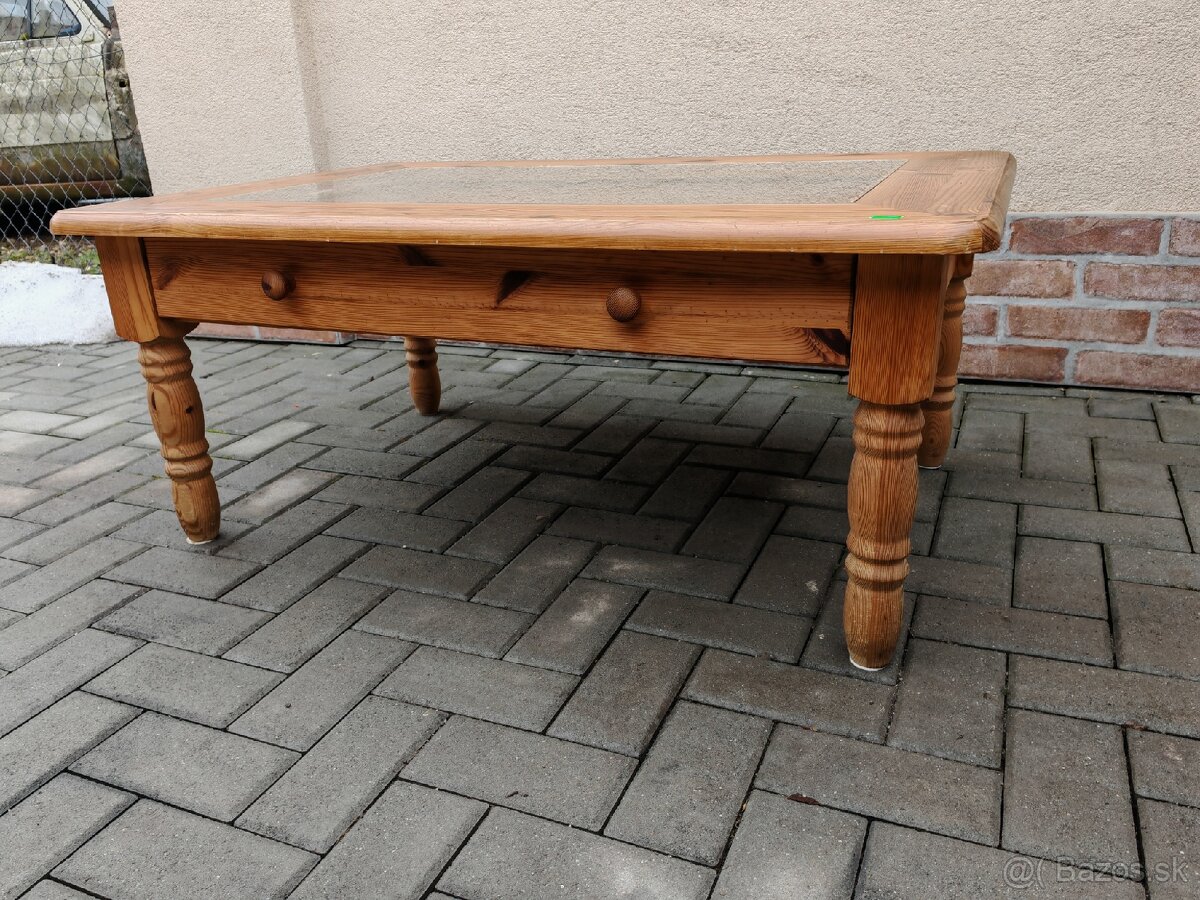 Konferenčný stolík so šuflikom - 3