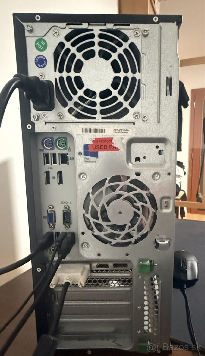 PC HP, intel i7+Monitor 23" - 3