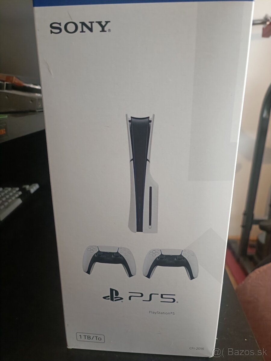 Playstation 5 slim 1 TB, dva ovládače, hra, záruka. - 3