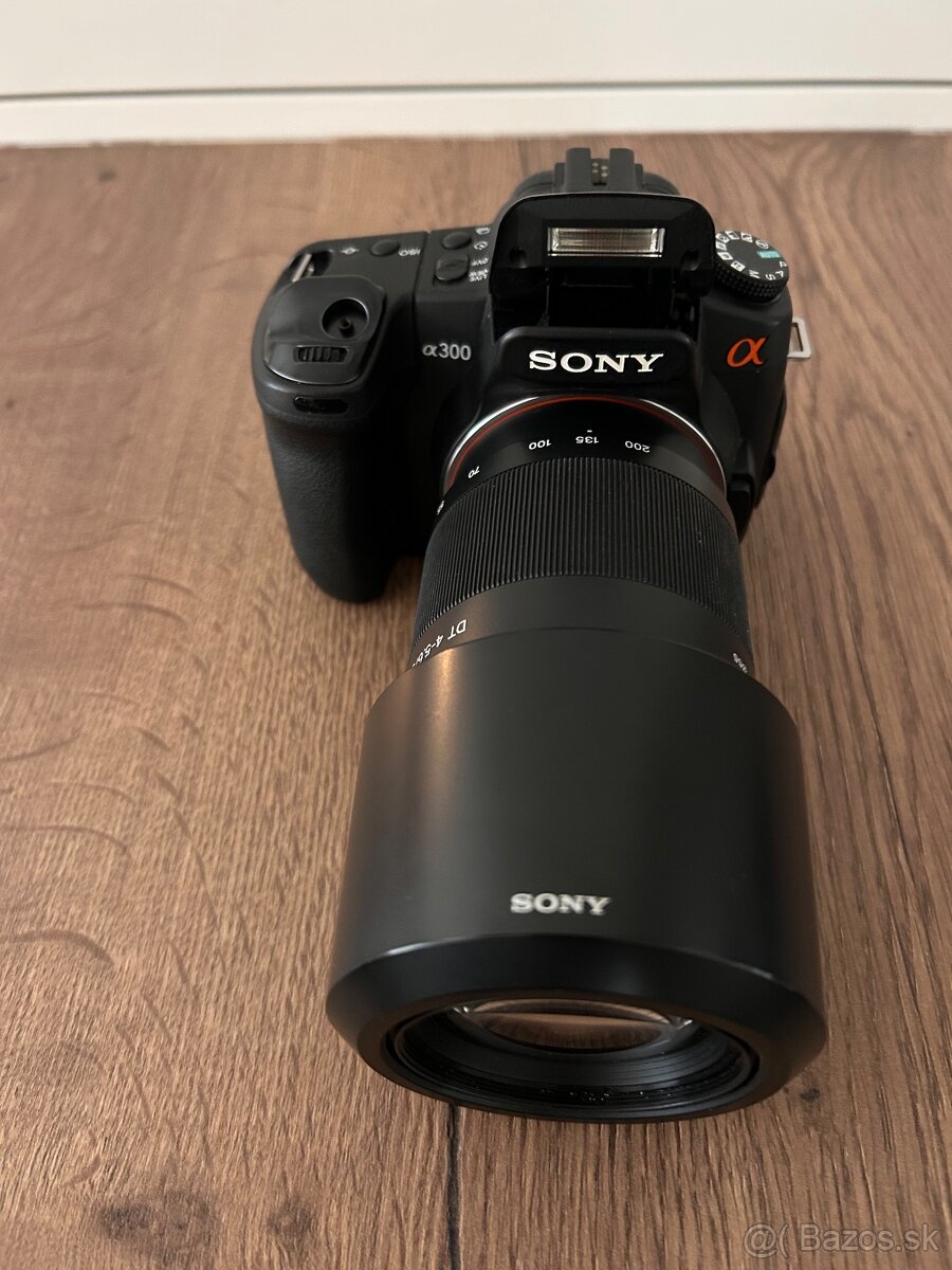 Predám Sony A300 s dvomi objektívmi – ideálne pre začiatočn - 3