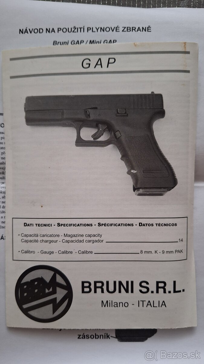 Plynová pištol Glock 17 - 3