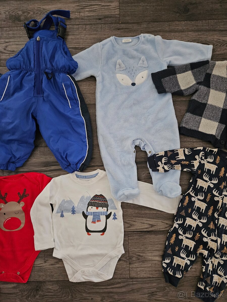 Zimné oblečenie pre chlapčeka 74 - 3