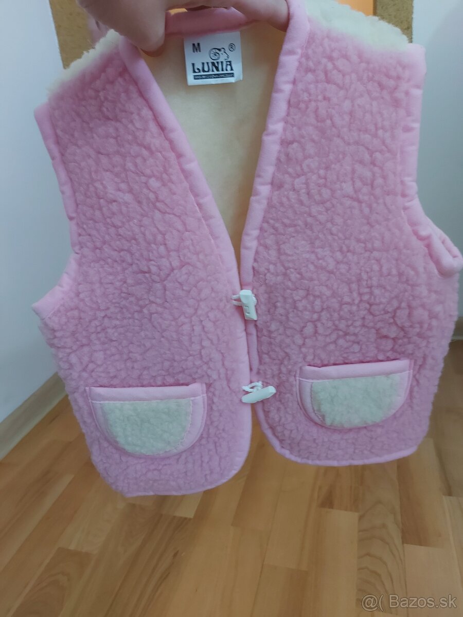 Vesta z ovcieho runa pre dievca NOVA - 3