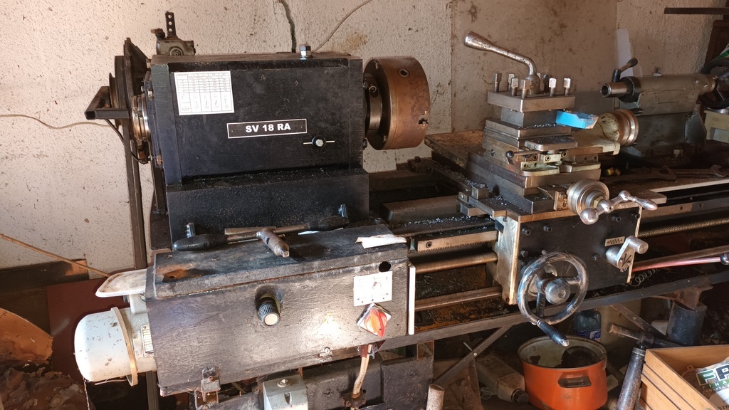 Home made sústruh - 3