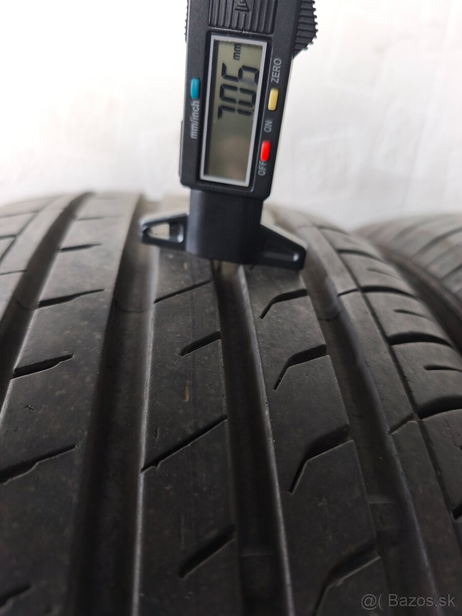 215/55 r17 letné pneumatiky 6,5-7mm - 3