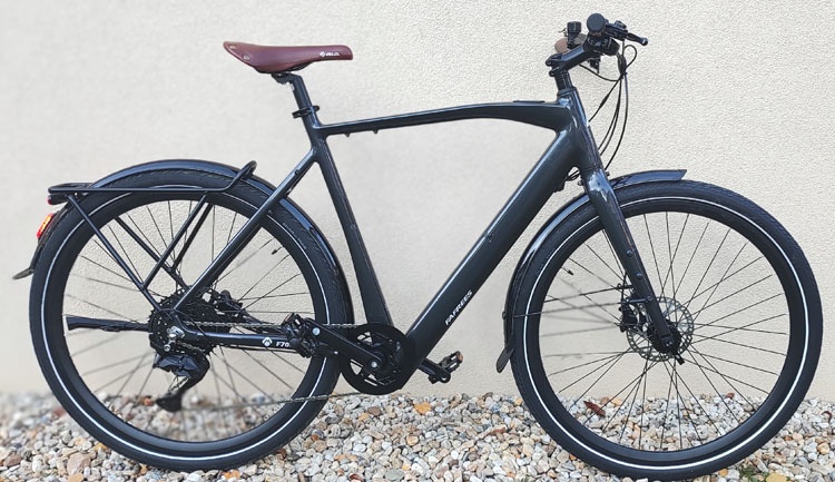 Mestský elektrobicykel 250W AKU 36V10Ah hydr brzdy nad 175cm - 3