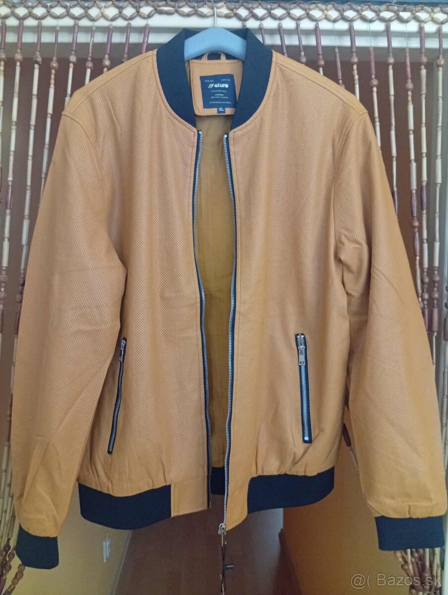 Nádherná pánska kož.bunda- Rôzne farby - 3