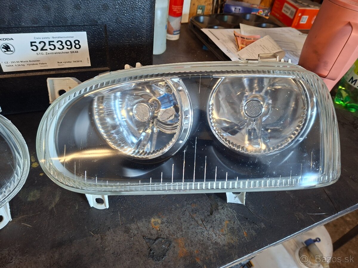 Predám svetlá na VW Golf III 3 pekný stav - 3