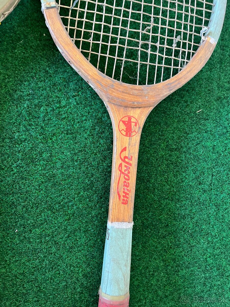 Starožitné tenisové rakety - 3